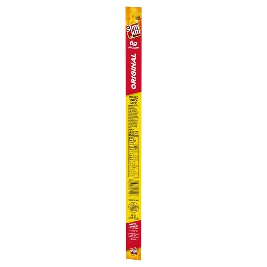 Slim Jim Original Meat Stick, Meat Snacks, 0.97 oz