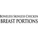 Tyson Trimmed & Ready All Natural Boneless Skinless Chicken Breast Portions, 1.3 - 1.7 lb Tray