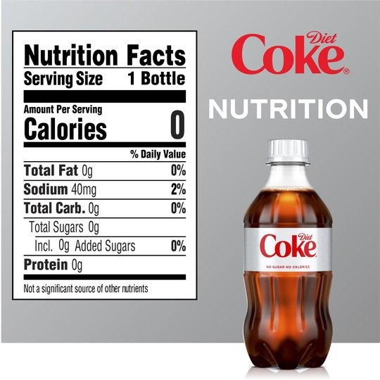 Diet Coke Soda Pop, 12 fl oz, 8 Pack Bottles