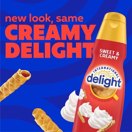 International Delight Coffee Creamer, Sweet & Creamy, 32 FL OZ Bottle