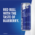Red Bull Blue Edition Blueberry Energy Drink, 12 fl oz, Pack of 4 Cans