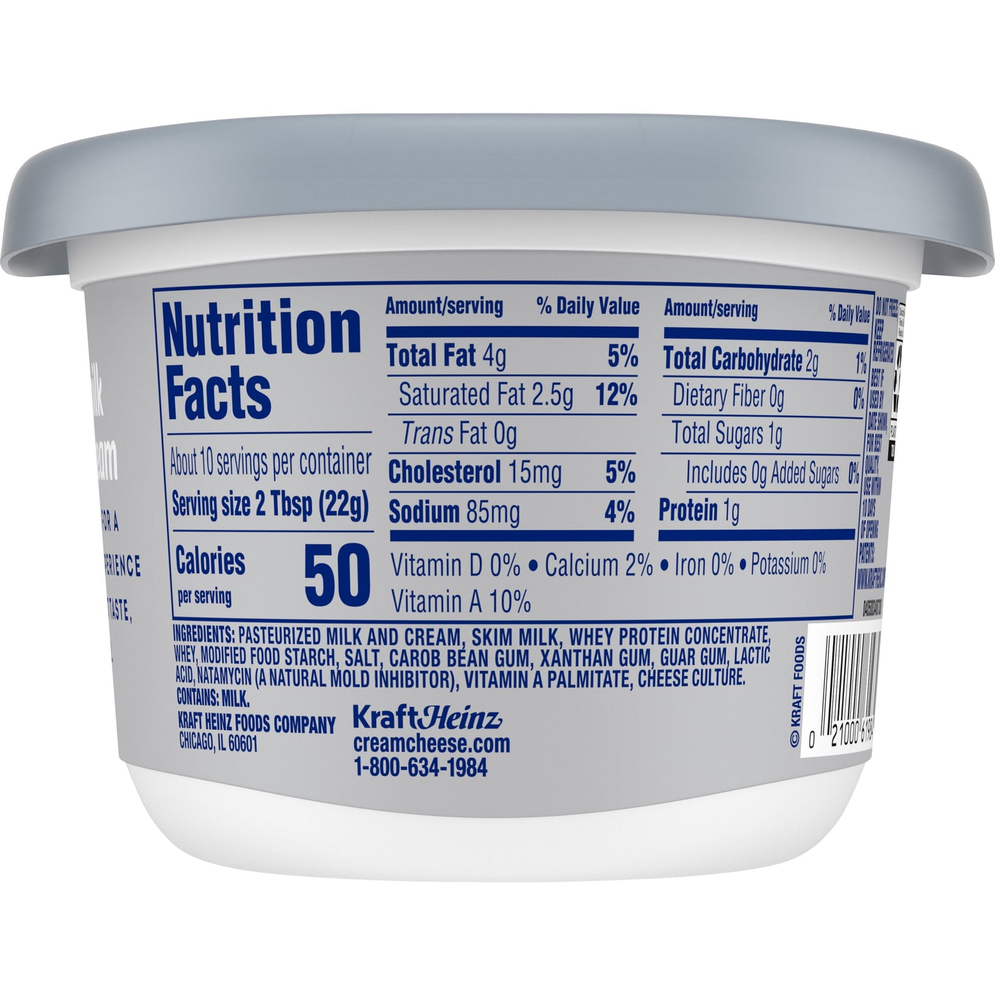 Philadelphia Original Whipped Cream Cheese Spread, 8 oz Tub