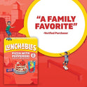 Lunchables Extra Cheese Pizza Kids Lunch Meal Kit, 10.6 oz Box