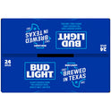 Bud Light Beer, 24 Pack Beer, 12 fl oz Glass Bottles, 4.2% ABV, Domestic Lager