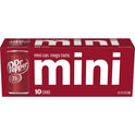 Dr Pepper Soda Pop, 7.5 fl oz cans, 10 pack