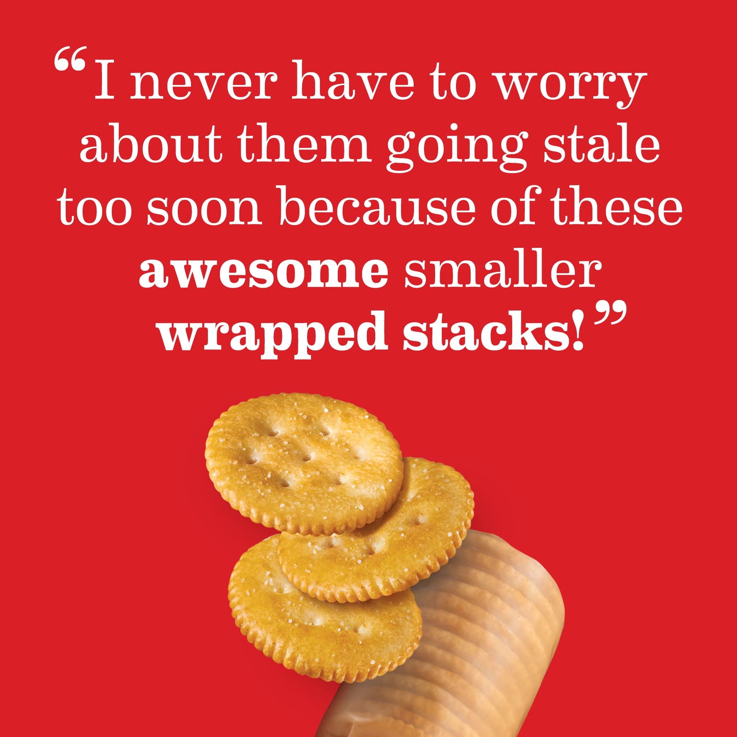 RITZ Fresh Stacks Original Crackers, Party Size, 23.7 oz (16 Stacks)