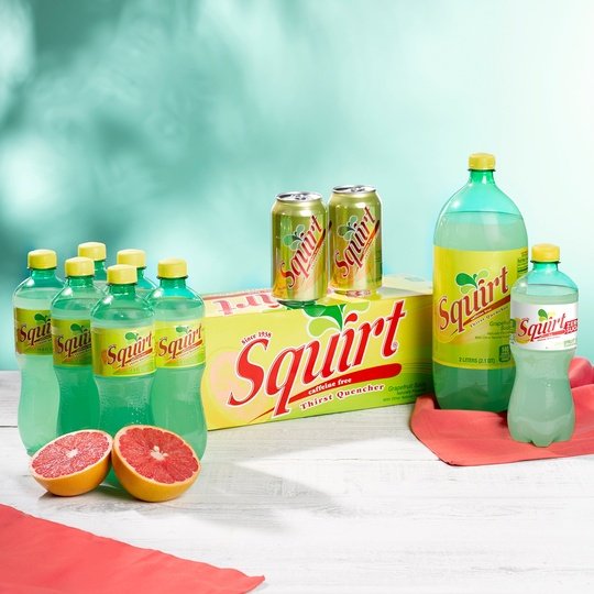 Squirt Citrus Soda Pop, 2 L bottle