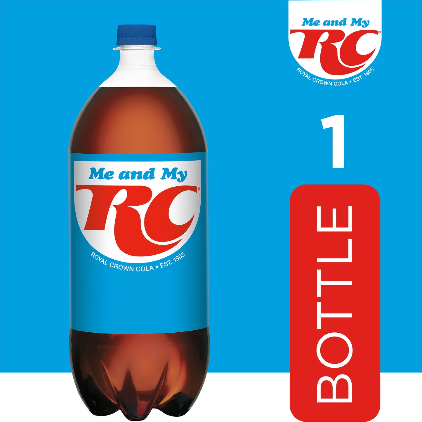 RC Cola Soda Pop, 2 Liter bottle