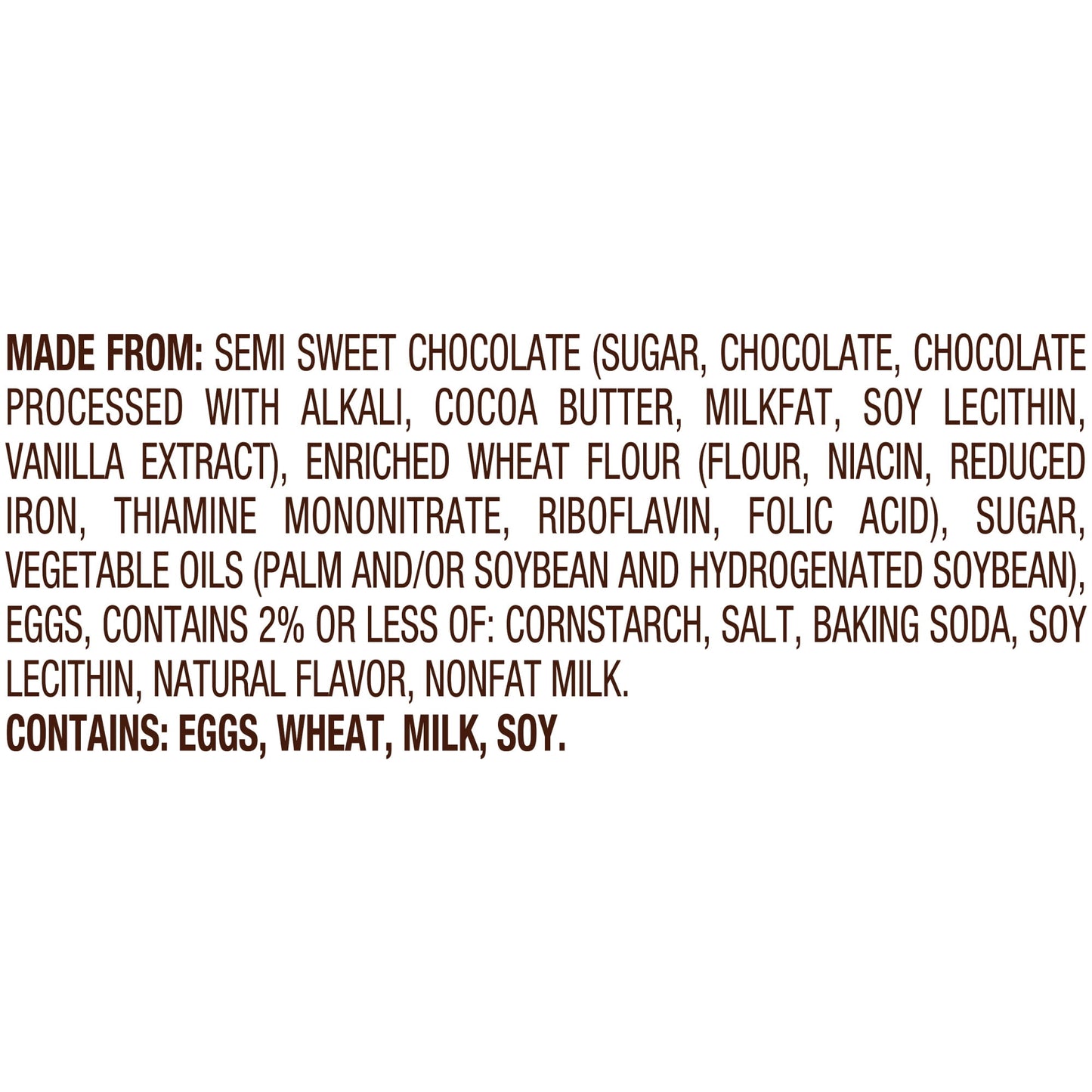 Pepperidge Farm Milano Double Dark Chocolate Cookies, 7.5 oz Bag (15 Cookies)