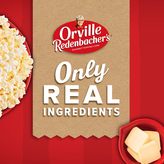 Orville Redenbacher's Ultimate Butter Microwave Popcorn, 3.29 Oz, 6 Ct