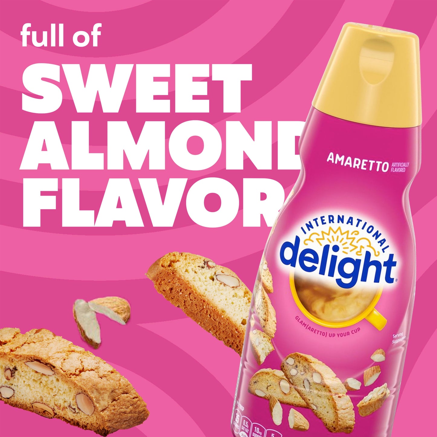 International Delight Amaretto Coffee Creamer, 32 fl oz Bottle