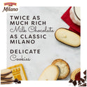Pepperidge Farm Milano Double Milk Chocolate Cookies, 7.5 oz Bag (15 Cookies)