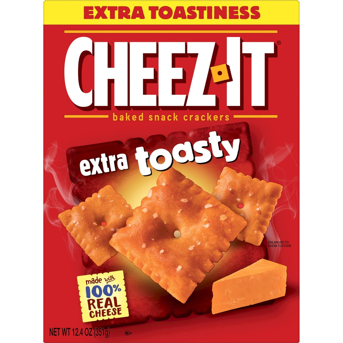 Cheez-It Extra Toasty Cheese Crackers, 12.4 oz