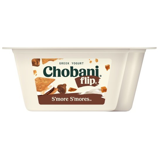 Chobani Flip Low-Fat Greek Yogurt, S'more S'mores 4.5 oz Plastic