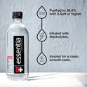 Essentia Bottled Water, 500 mL, 6-Pack, Ionized Alkaline Water