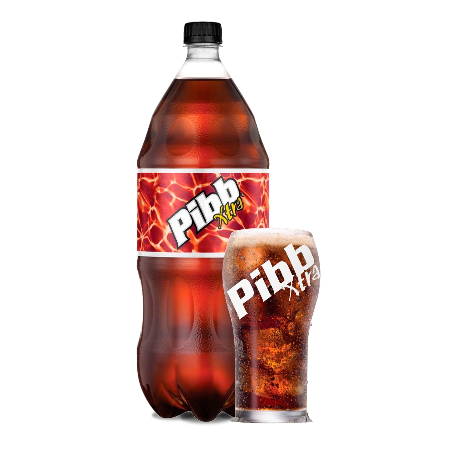 Pibb Xtra Spicy Cherry Soda Pop, 2 Liter Bottle