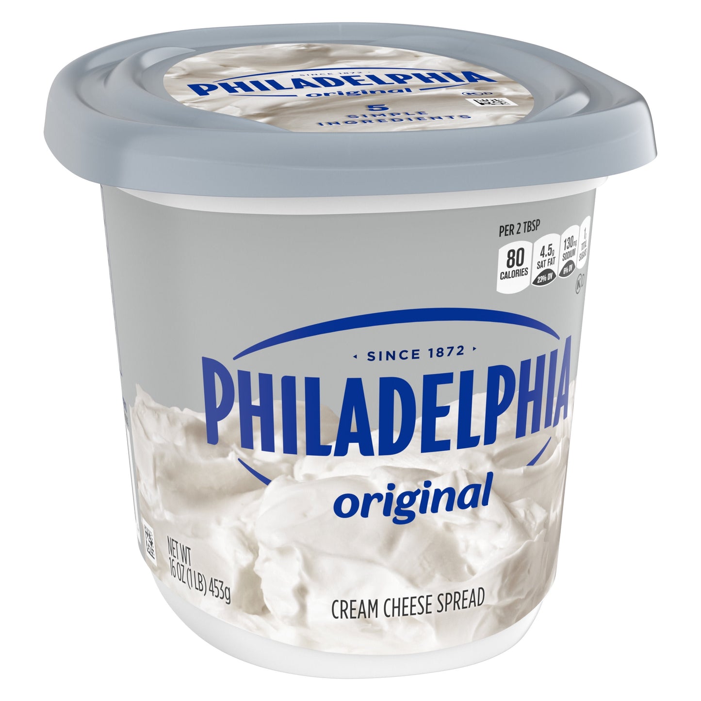 Philadelphia Original Cream Cheese Spread, 16 oz Tub