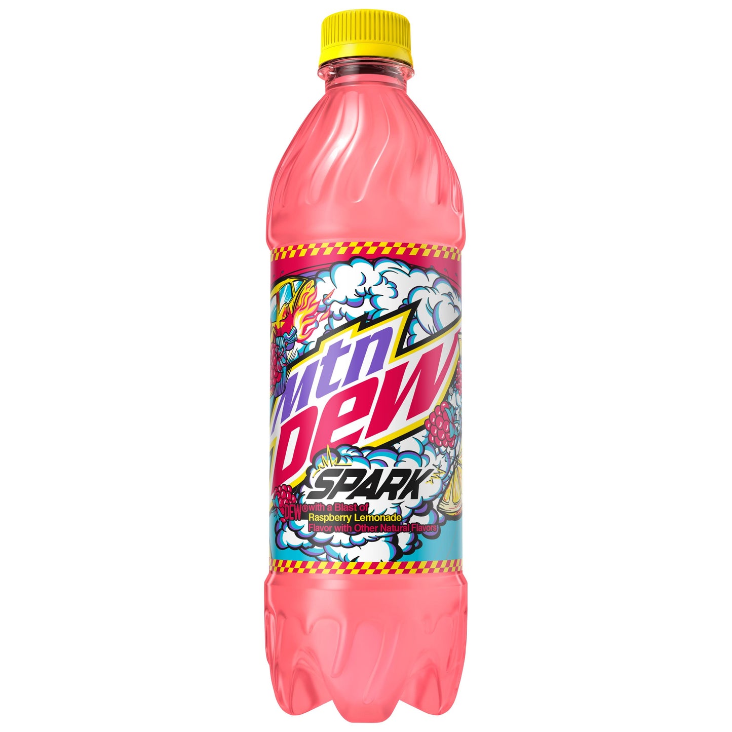 Mtn Dew Spark Soda Raspberry Lemonade 16.9 Fluid Ounce, 6 Count