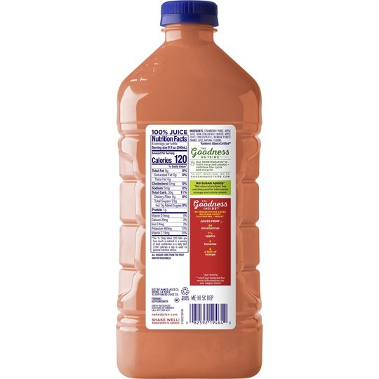 Naked Juice, Strawberry Banana, 64 fl oz