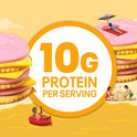 Lunchables Ham & American Cheese Cracker Stackers Kids Lunch Meal Kit, 9.1 oz Box