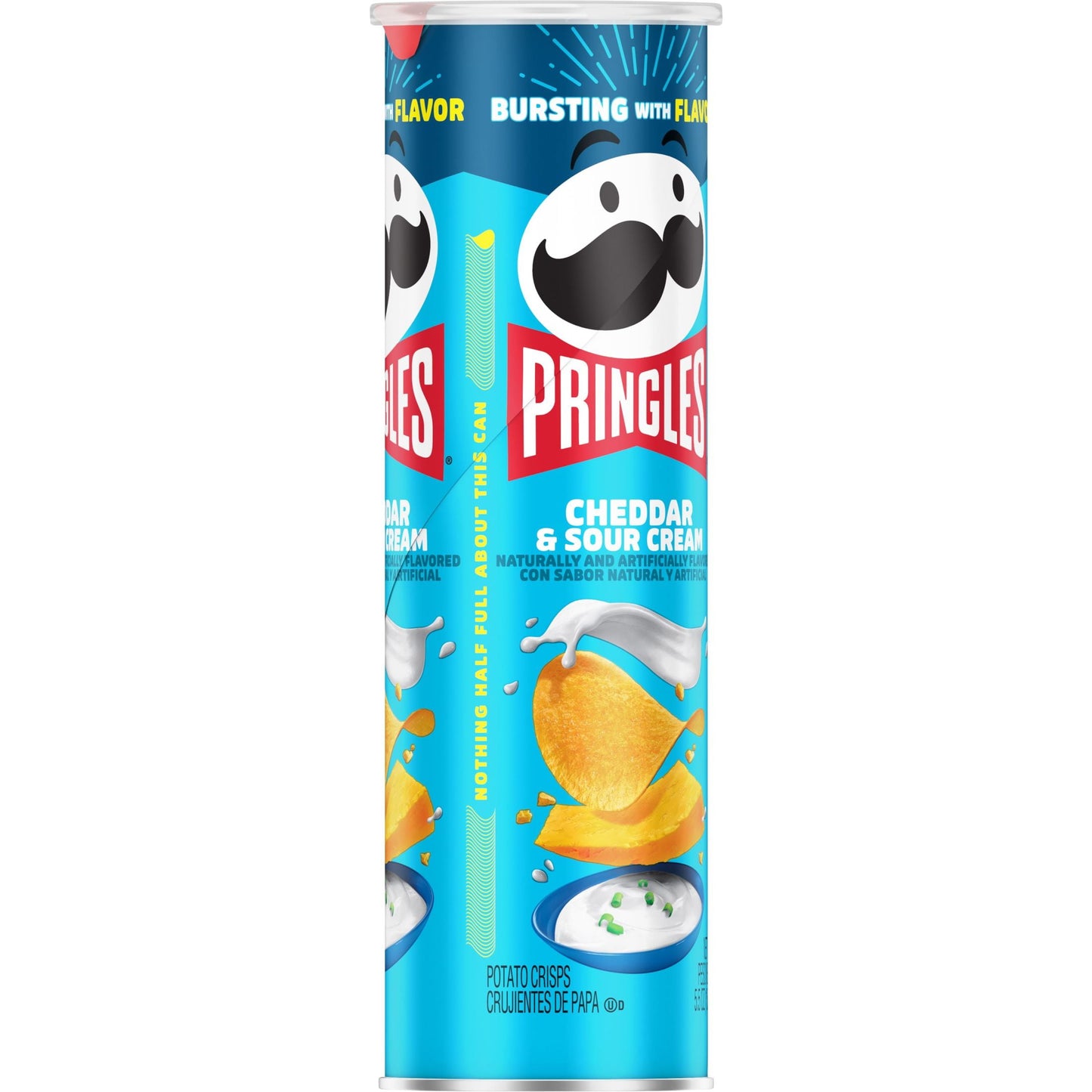 Pringles Cheddar and Sour Cream Potato Crisps Chips, 5.5 oz