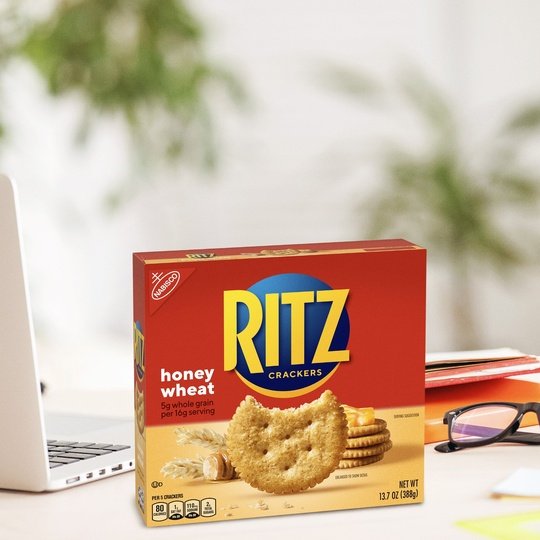 RITZ Honey Wheat Crackers, 13.7 oz