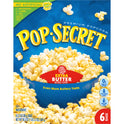 Pop Secret Microwave Popcorn, Extra Butter Flavor, 3.2 oz Sharing Bags, 6 Ct