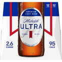 Michelob ULTRA Light Beer, 12 Pack, 12 fl oz Bottles, 4.2% ABV, Domestic