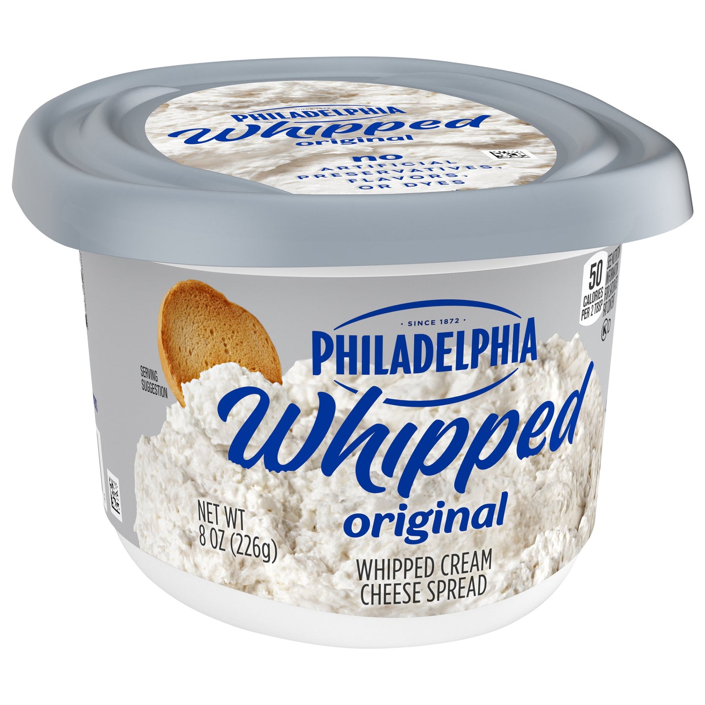 Philadelphia Original Whipped Cream Cheese Spread, 8 oz Tub