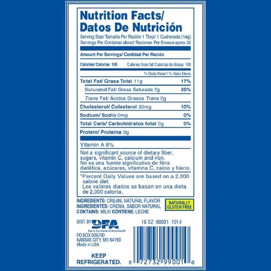 Falfurrias Unsalted Butter Sticks, 16 oz., 4 Count