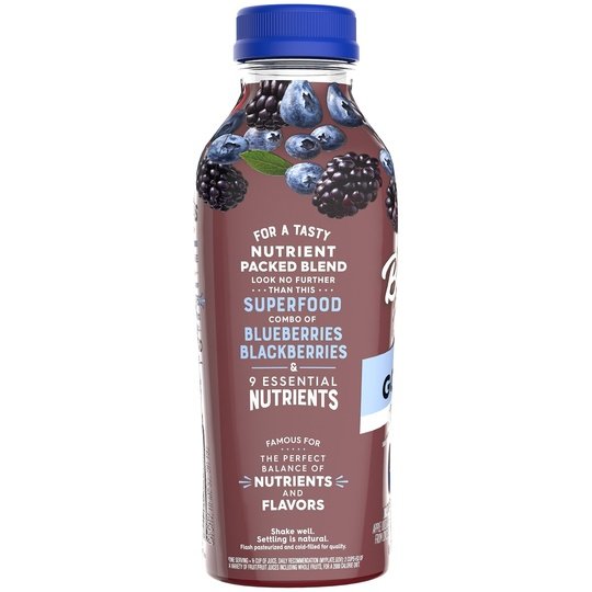 Bolthouse Farms Fruit Juice Smoothie, Blue Goodness, 15.2 fl. oz. Bottle