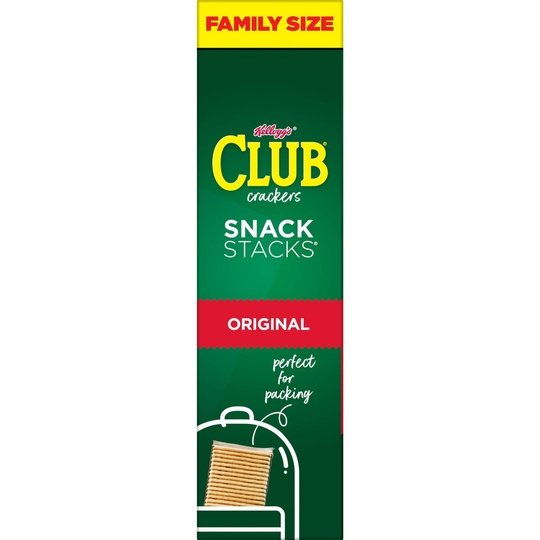 Club Snack Stacks Original Crackers, 18.8 oz, 9 Count