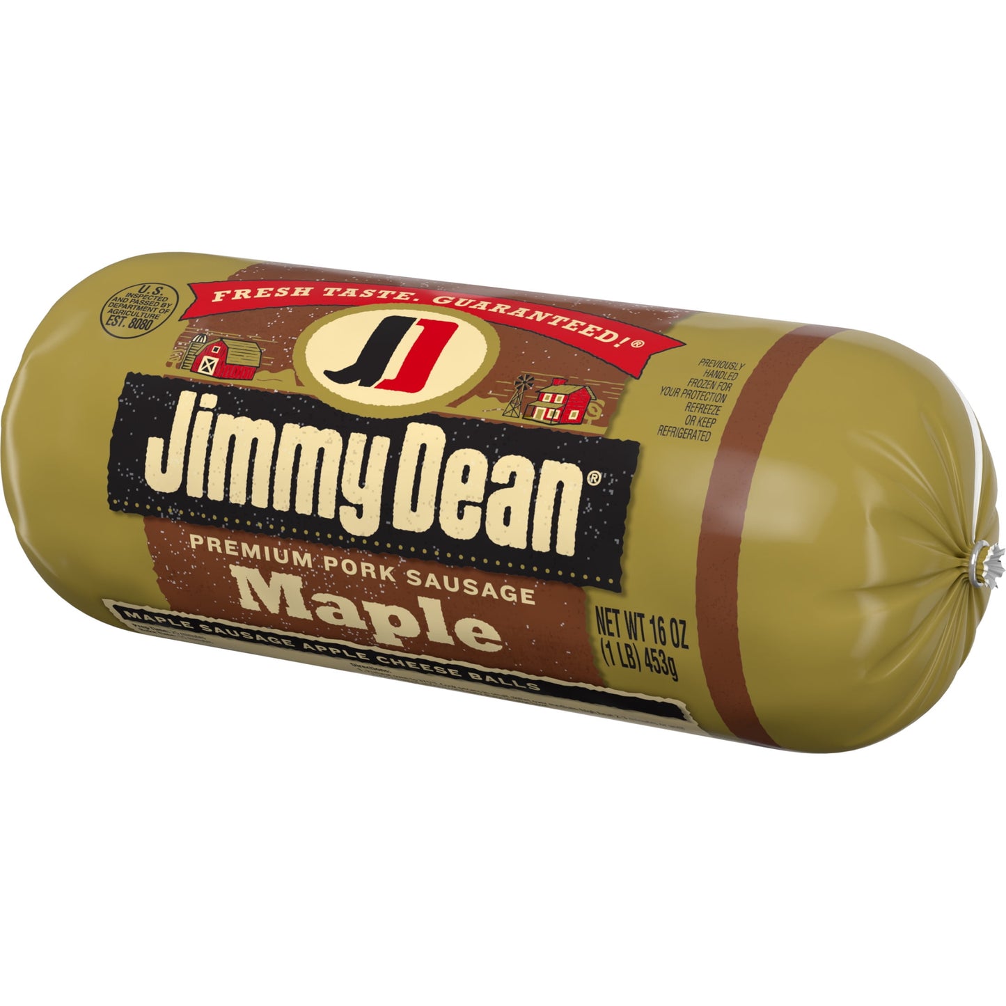 Jimmy Dean Premium Maple Pork Sausage Roll, 16 oz