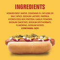 Hebrew National 100% Kosher Beef Franks, 10.3 oz, 6 Ct Pack