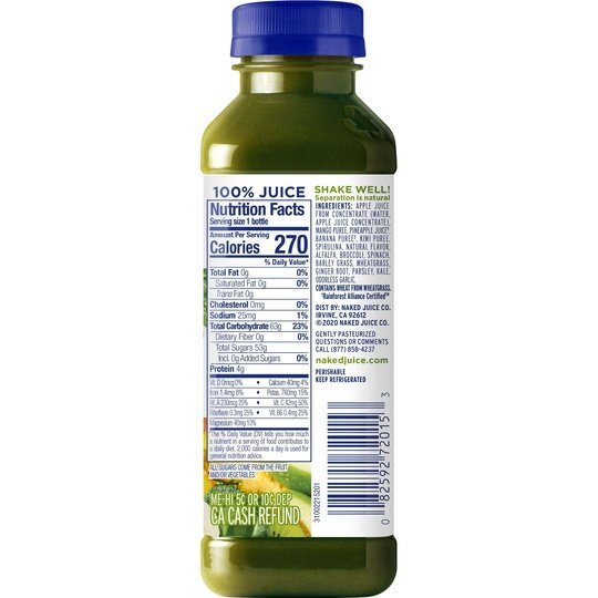 Naked Juice, Green Machine, 15.2 fl oz