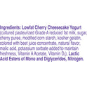 Yoplait Whips Lowfat Yogurt Mousse, Cherry Cheesecake Flavored Snack, 4 OZ Yogurt Cup