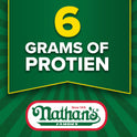 Nathan's Famous, Skinless Beef Franks, Bun Length, 28 oz