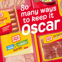 Oscar Mayer Sub Kit with Extra Lean Smoked Ham & Extra Lean Smoked Turkey Breast Sliced Deli Lunch Meat, 28 Oz Package