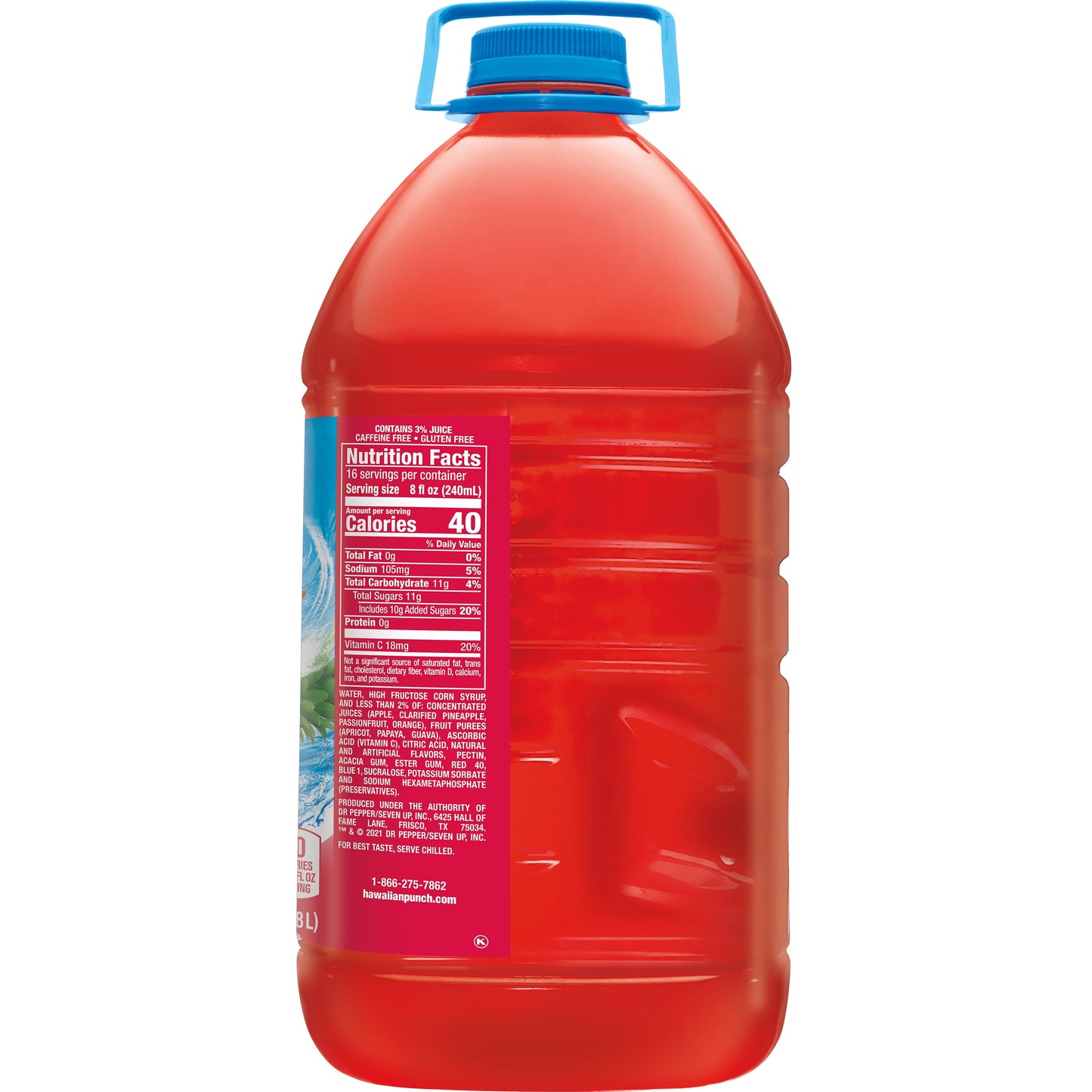 Hawaiian Punch Fruit Juicy Red Juice Drink, 1 Gallon Bottle