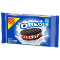 OREO Mega Stuf Chocolate Sandwich Cookies, Family Size, 17.6 oz