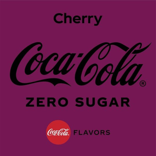 Coca-Cola Zero Sugar Cherry Soda Pop, 12 fl oz, 12 Pack Cans