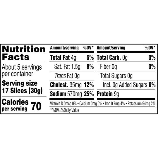 HORMEL, Turkey Pepperoni, Pizza Topping, Gluten Free, Original, 5 Oz Bag