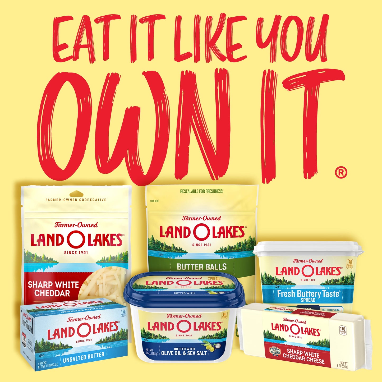 Land O Lakes® Butter with Canola Oil, 15 oz Tub