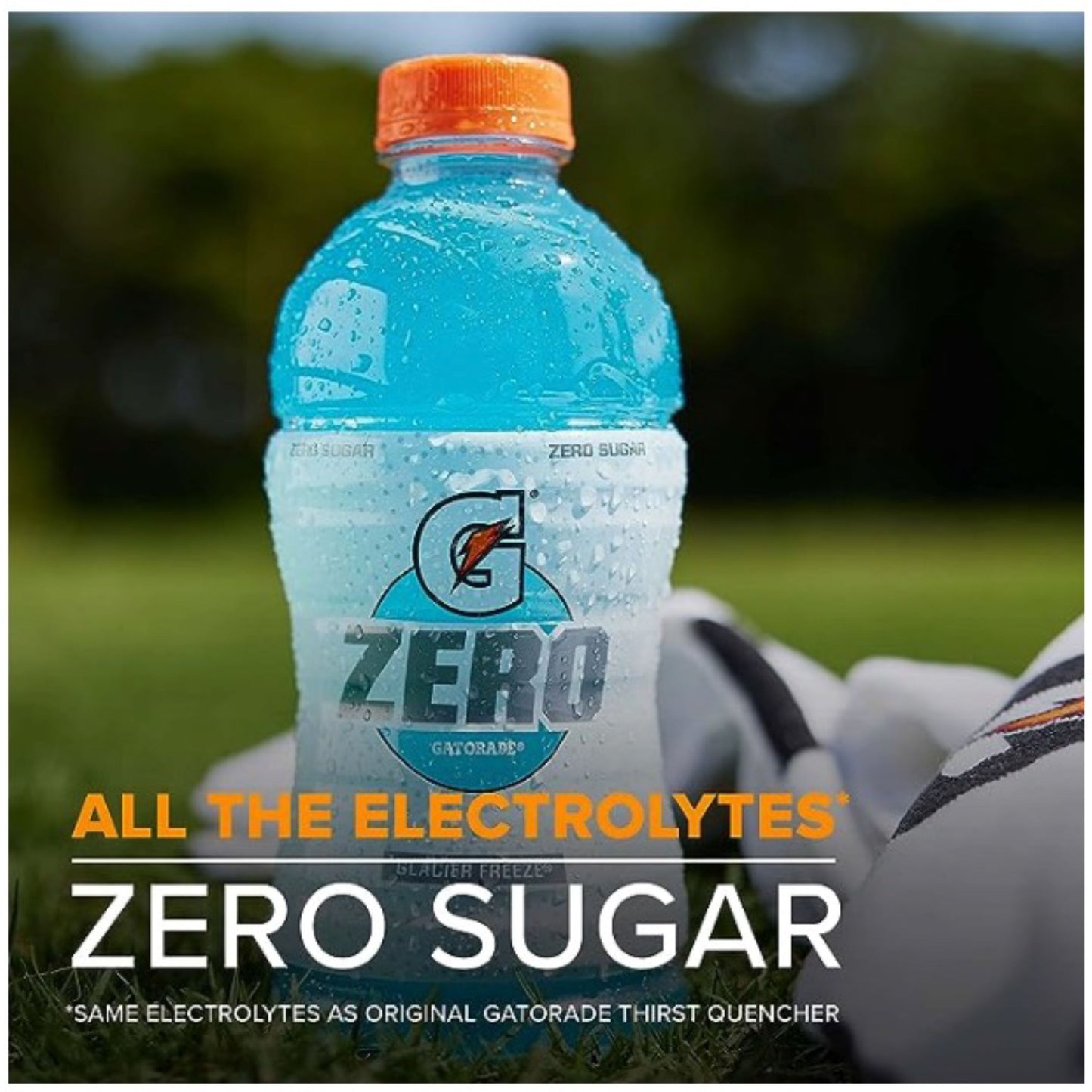 Gatorade G Zero Sugar Orange Thirst Quencher Sports Drink, 12 oz, 12 Pack Bottles