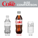 Diet Coke Soda Pop, 16.9 fl oz, 6 Pack Bottles