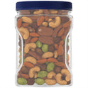 PLANTERS Deluxe Salted Mixed Nuts, Party Snacks, Plant-Based Protein 34oz (1 Container)