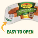 Eckrich Skinless Jalapeno & Cheddar Smoked Sausage, 13 oz