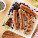 Marketside All Natural Fully Cooked Gluten Free Chipotle & Monterey Cheese Chicken Sausage 12oz, 4 Count, (Refrigerated), Plastic Film