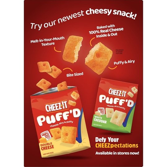 Cheez-It Original Cheese Crackers, 21 oz