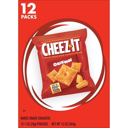 Cheez-It Original Cheese Crackers, 12 oz, 12 Count